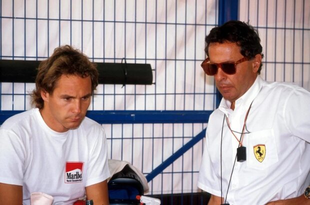 Gerhard Berger Nigel Mansell ~Gerhard Berger und Nigel Mansell ~ Gerhard Berger Nigel Mansell ~Gerhard Berger und Nigel Mansell ~