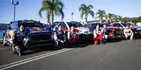 Sebastien Ogier, Jari-Matti Latvala, Kris Meeke, Thierry Neuville