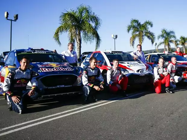 Sebastien Ogier, Jari-Matti Latvala, Kris Meeke, Thierry Neuville Titel-Bild zur News: Sebastien Ogier, Jari-Matti Latvala, Kris Meeke, Thierry Neuville