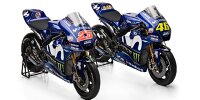 Bild zum Inhalt: MotoGP 2018: Yamaha zeigt die neue M1 von Rossi & Vinales