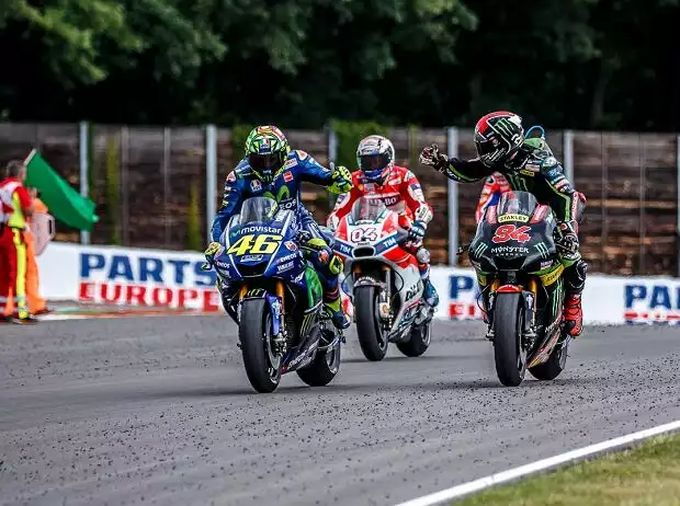 Valentino Rossi, Jonas Folger Titel-Bild zur News: Valentino Rossi, Jonas Folger