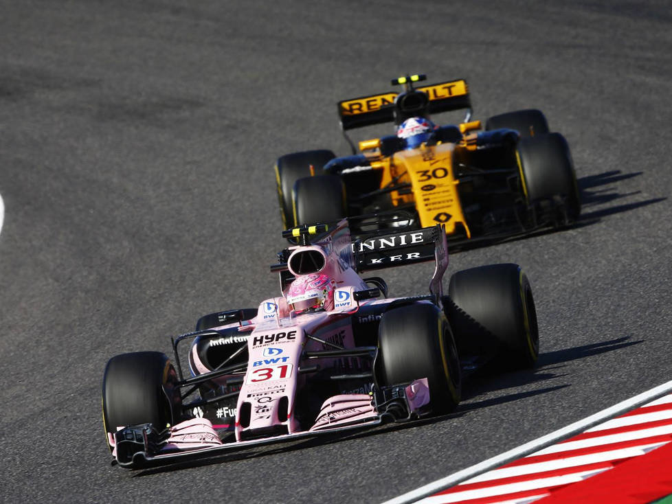 Esteban Ocon, Jolyon Palmer