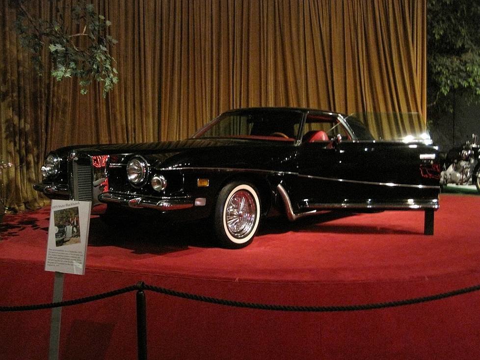Elvis Presley Automobile Museum at Graceland in Memphis, Tennessee. 1973 Stutz Blackhawk