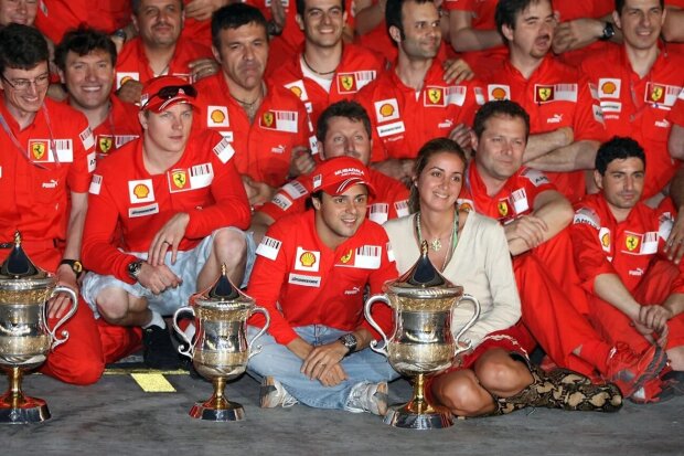 Felipe Massa Kimi Räikkönen Ferrari Scuderia Ferrari F1 ~Felipe Massa und Kimi Räikkönen (Ferrari) ~ 