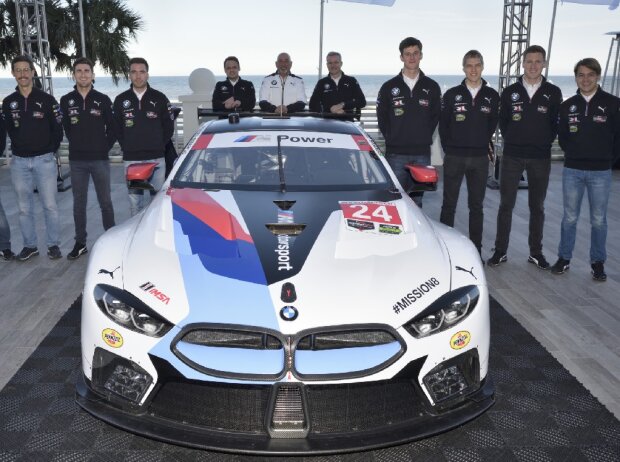 Titel-Bild zur News: BMW M8 GTE