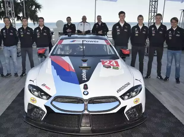 BMW M8 GTE Titel-Bild zur News: BMW M8 GTE