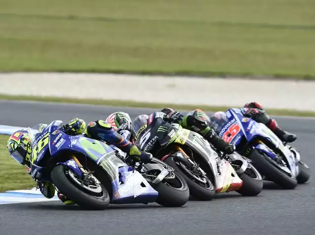 Valentino Rossi, Johann Zarco, Maverick Vinales Titel-Bild zur News: Valentino Rossi, Johann Zarco, Maverick Vinales