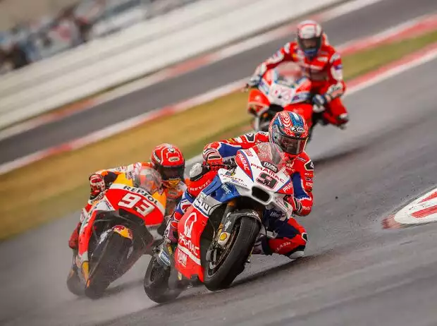 Danilo Petrucci, Marc Marquez, Andrea Dovizioso Titel-Bild zur News: Danilo Petrucci, Marc Marquez, Andrea Dovizioso