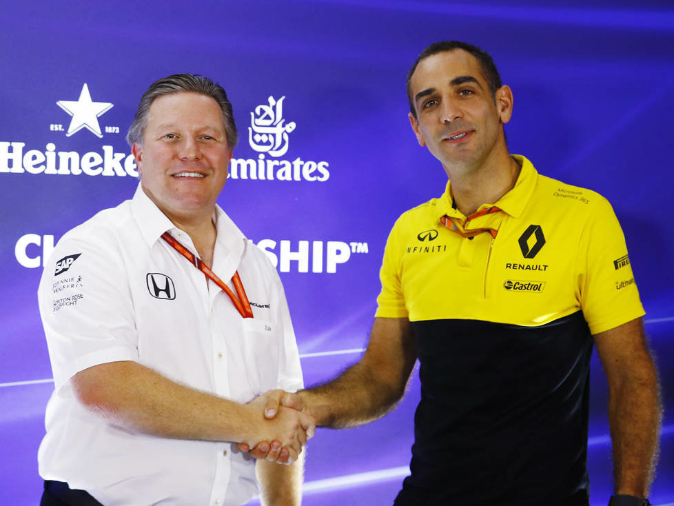 Zak Brown, Cyril Abiteboul