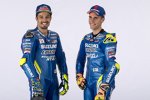 Andrea Iannone und Alex Rins (Suzuki) 