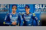 Andrea Iannone und Alex Rins 