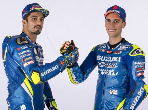 Alex Rins, Andrea Iannone Alex Rins, Andrea Iannone
