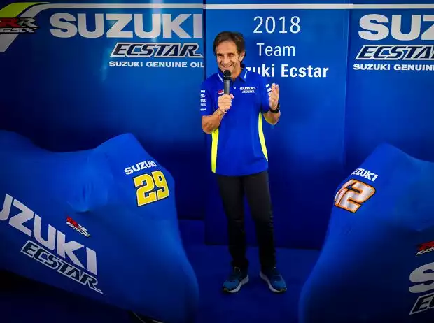 Andrea Iannone, Alex Rins Titel-Bild zur News: Andrea Iannone, Alex Rins