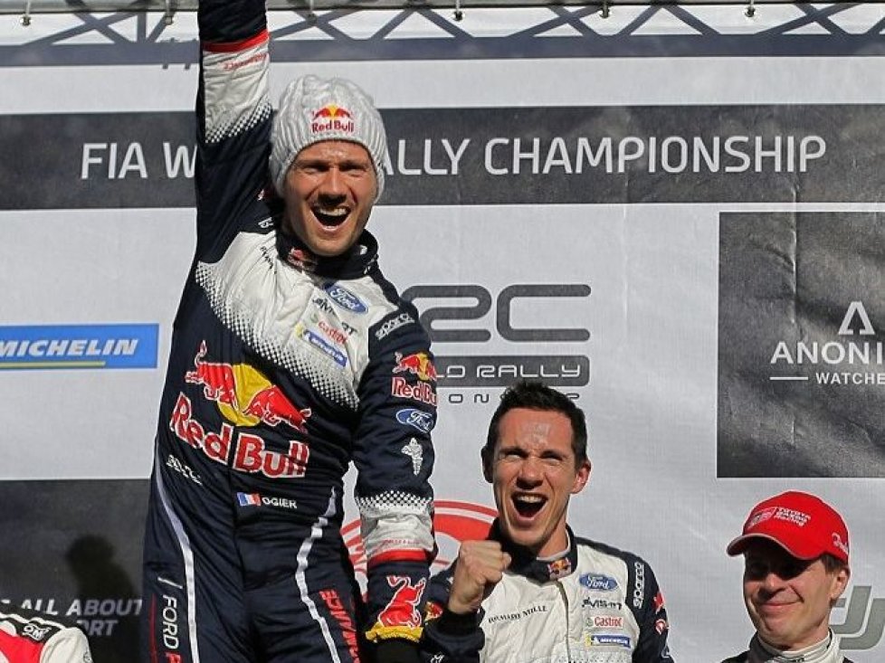 Sebastien Ogier, Ott Tanak, Jari-Matti Latvala