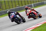 Maverick Vinales (Yamaha) und Marc Marquez (Honda)