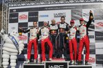 Ott Tänak, Sebastien Ogier und Jari-Matti Latvala 