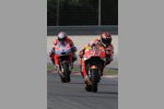 Marc Marquez (Honda) und Andrea Dovizioso (Ducati) 