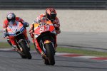 Marc Marquez (Honda) und Andrea Dovizioso (Ducati) 