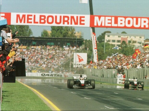 Mika Häkkinen, David Coulthard