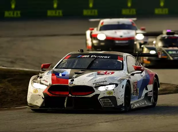 Bill Auberlen, Alexander Sims, Philipp Eng, Connor de Phillippi Titel-Bild zur News: Bill Auberlen, Alexander Sims, Philipp Eng, Connor de Phillippi