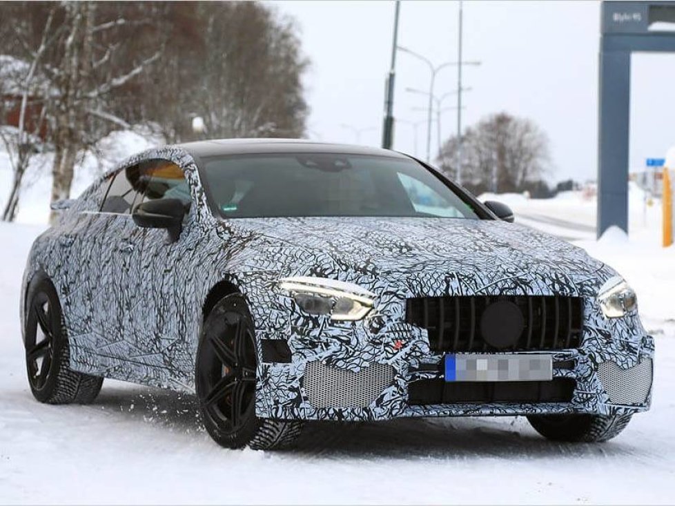 Mercedes-AMG GT4 S 2018 Erlkönig