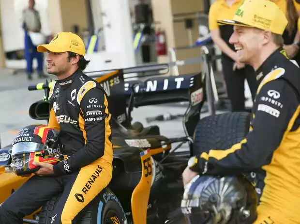 Carlos Sainz, Nico Hülkenberg Titel-Bild zur News: Carlos Sainz, Nico Hülkenberg