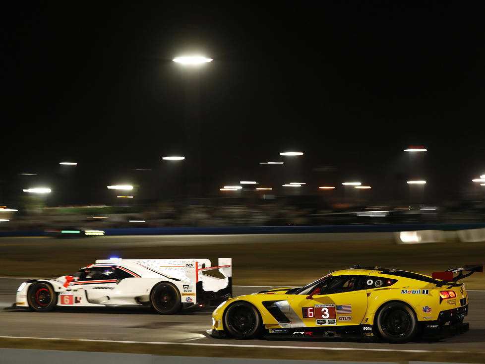 Juan Pablo Montoya, Simon Pagenaud, Antonio Garcia, Jan Magnussen