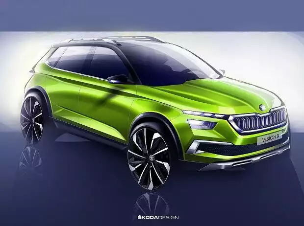 Skoda Vision X Concept 2018 Titel-Bild zur News: Skoda Vision X Concept 2018