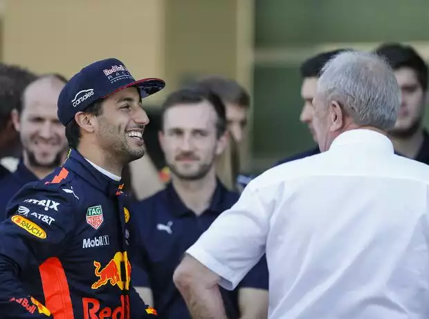 Daniel Ricciardo, Helmut Marko Titel-Bild zur News: Daniel Ricciardo, Helmut Marko