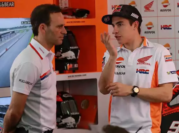 Marc Marquez, Alberto Puig Titel-Bild zur News: Marc Marquez, Alberto Puig