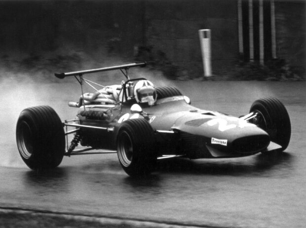 Chris Amon in Spa-Francorchamps 1968