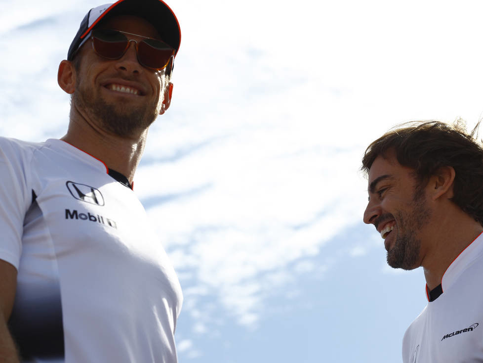 Jenson Button, Fernando Alonso