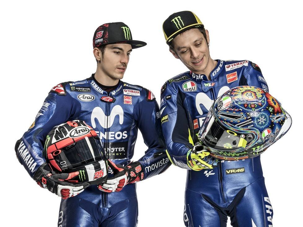 Maverick Vinales, Valentino Rossi