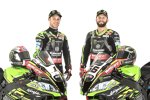 Jonathan Rea und Tom Sykes (Kawasaki) 