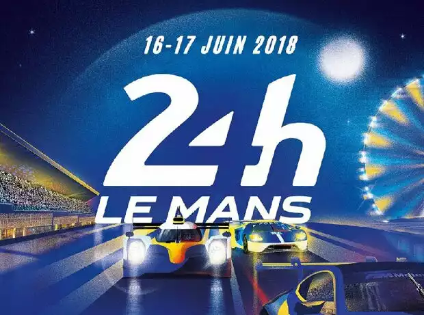 Poster: 24h Le Mans 2018 Titel-Bild zur News: Poster: 24h Le Mans 2018
