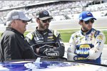 Rick Hendrick, Jimmie Johnson (Hendrick) und Chase Elliott (Hendrick) 