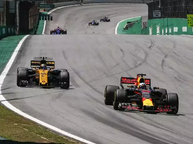Titel-Bild zur News: Daniel Ricciardo, Nico Hülkenberg