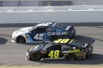 Jimmie Johnson (Hendrick) und Kyle Larson (Ganassi) 