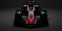 Bild zum Inhalt: Haas präsentiert ersten Formel-1-Boliden 2018