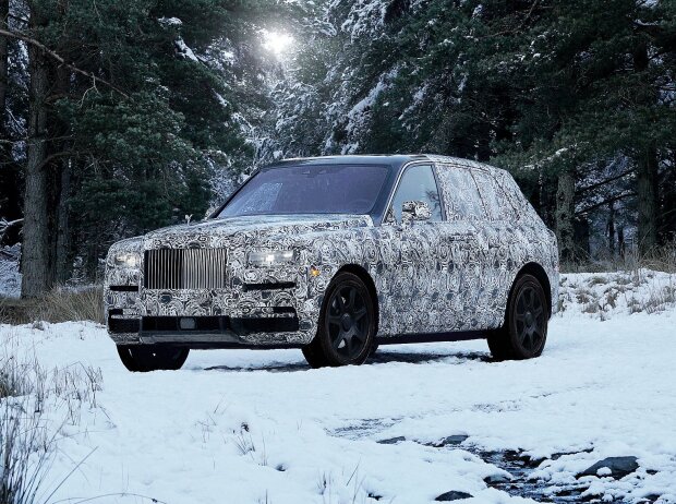Titel-Bild zur News: Rolls-Royce Cullinan: Erlkönig des SUV