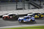 Kurt Busch (Stewart-Haas), Ricky Stenhouse (Roush) und David Ragan (Front Row) 