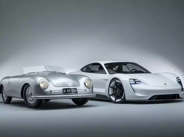 356 "Nr.1" Roadster und der Mission E Titel-Bild zur News: 356 "Nr.1" Roadster und der Mission E