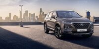 Bild zum Inhalt: Genf 2018: Hyundai zeigt sein SUV-Trio Kona, Santa Fe & Nexo