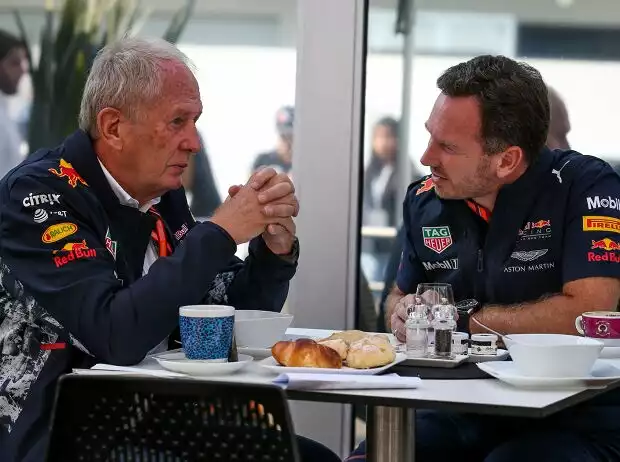 Helmut Marko, Christian Horner Titel-Bild zur News: Helmut Marko, Christian Horner
