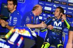 Silvano Galbusera und Valentino Rossi (Yamaha) 
