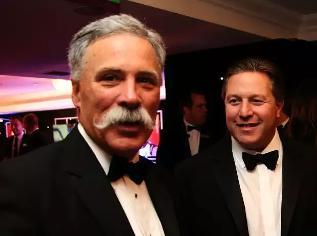 Titel-Bild zur News: Zak Brown, Chase Carey
