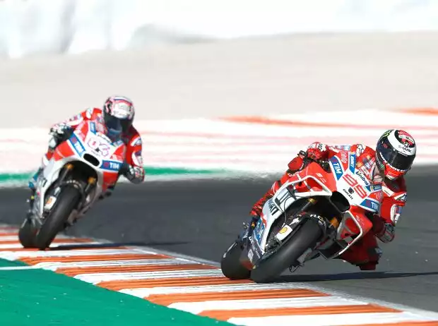 Titel-Bild zur News: Jorge Lorenzo, Andrea Dovizioso