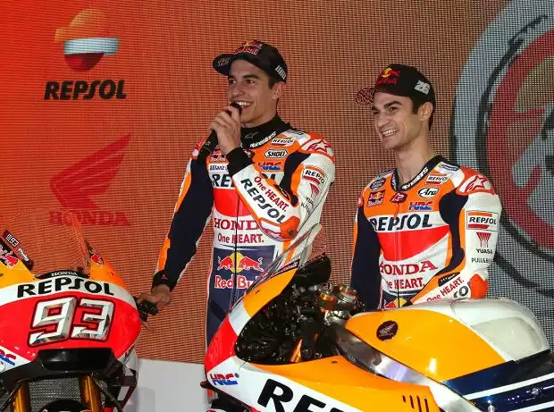 Marc Marquez, Daniel Pedrosa Titel-Bild zur News: Marc Marquez, Daniel Pedrosa