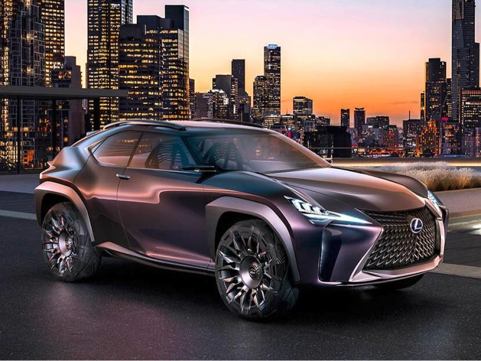 Der Lexus UX als Designstudie, wie sie 2016 auf dem Pariser Salon stand