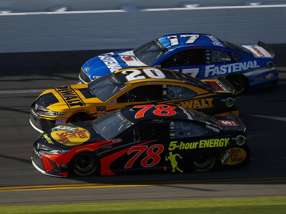 Erik Jones, Joe Gibbs, Ricky Stenhouse